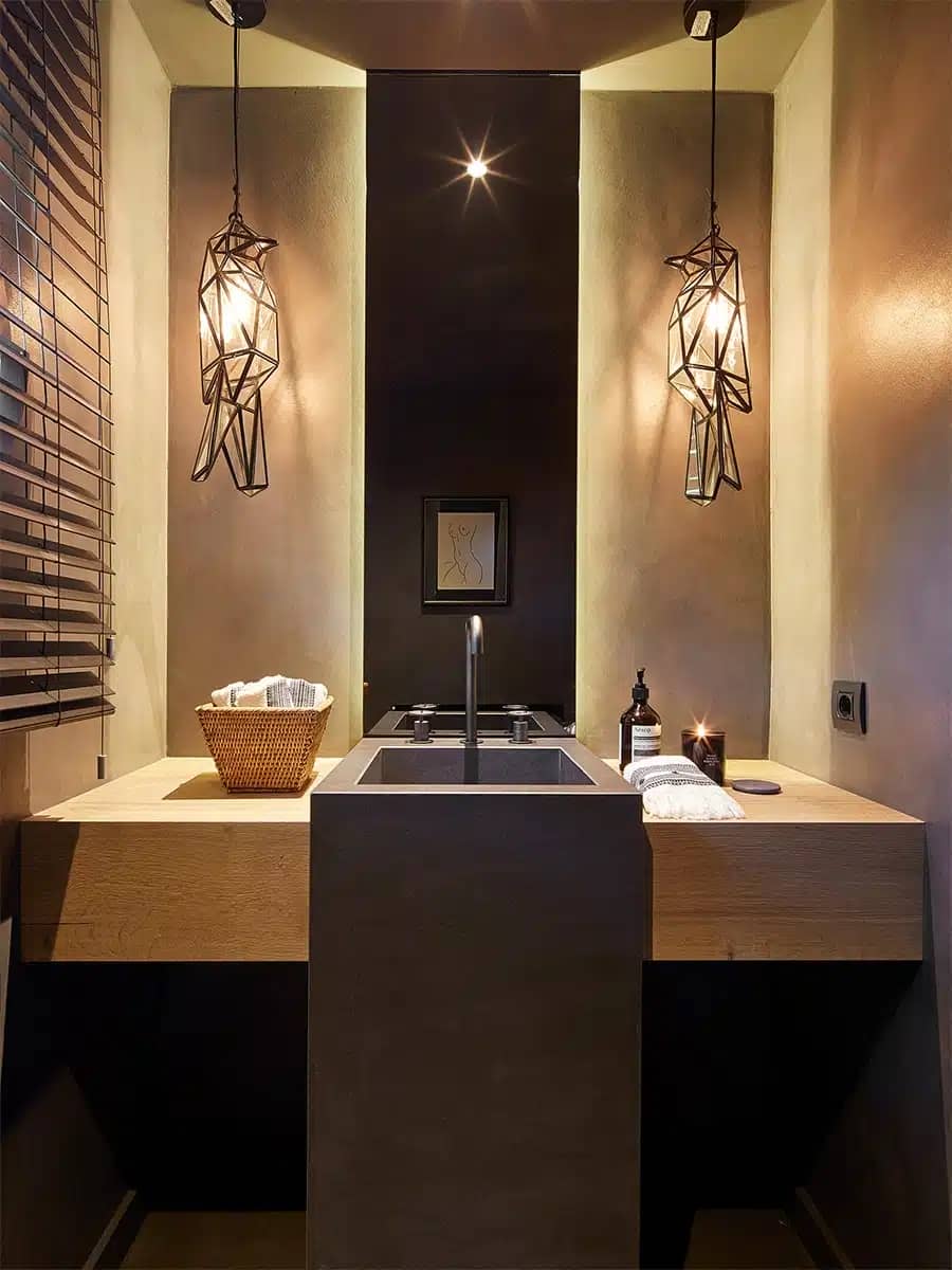 Phòng tắm phong cách Neo Art Deco | Trọng Interior