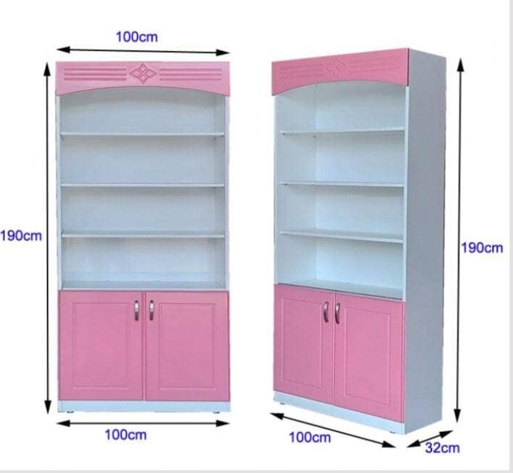 Tủ kệ gỗ 4 ngăn để đồ trưng bày sản phẩm KTB15