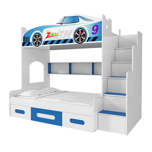 Giường hai tầng hình thỏ Bunny loại 1m2 GHB-220