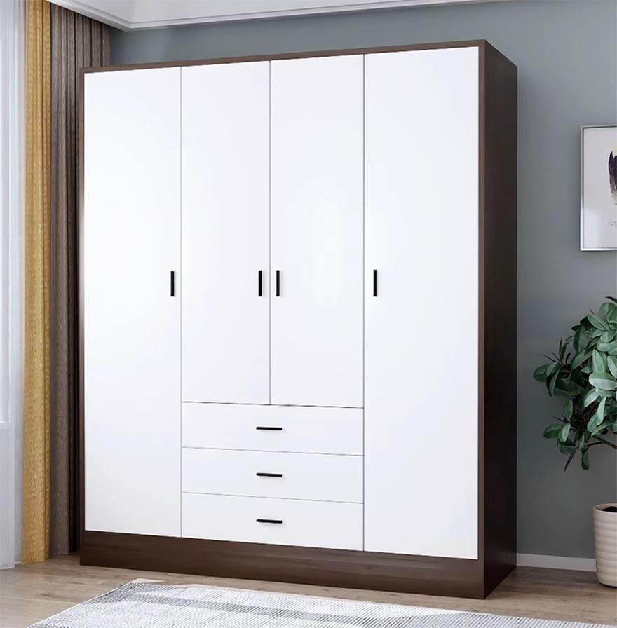 Tủ quần áo gỗ sồi tự nhiên