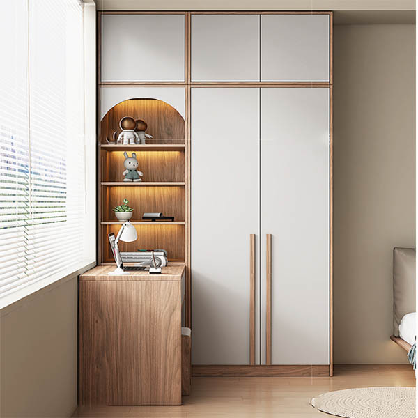 Tủ quần áo gia đình thiết kế hiện đại