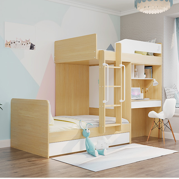 Giường tầng gỗ MDF thiết kế thông minh