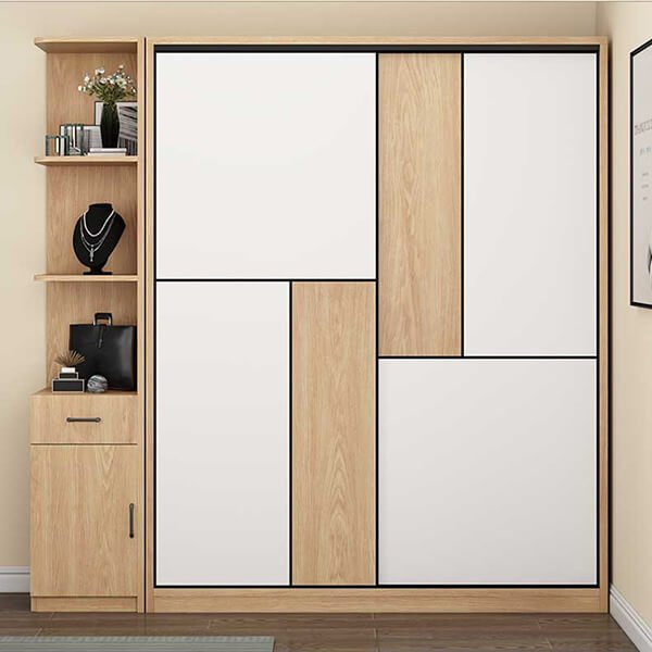 Tủ quần áo gỗ MDF đẹp