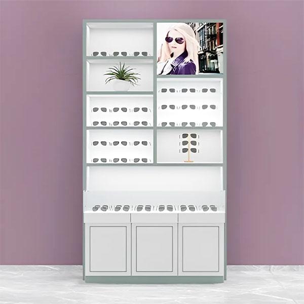 Tủ trưng bày mắt kính thời trang